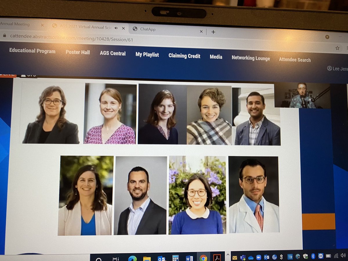 LeeAJennings's tweet photo. What a great tribute to amazing people in our field. Thank you @AlexSmithMD #AGS21 https://t.co/Mik0ri4r6A