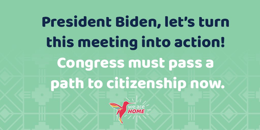 The Sisters of Bon Secours have been advocating for a pathway to citizenship for DACA recipients for years.  TY 
<a href="/POTUS/">President Donald J. Trump</a>
 for meeting with DACA recipients today and affirming that #WeAreHome 
<a href="/LCWR_US/">LCWR</a>
<a href="/lcwrjpic/">Bridget Bearss</a>