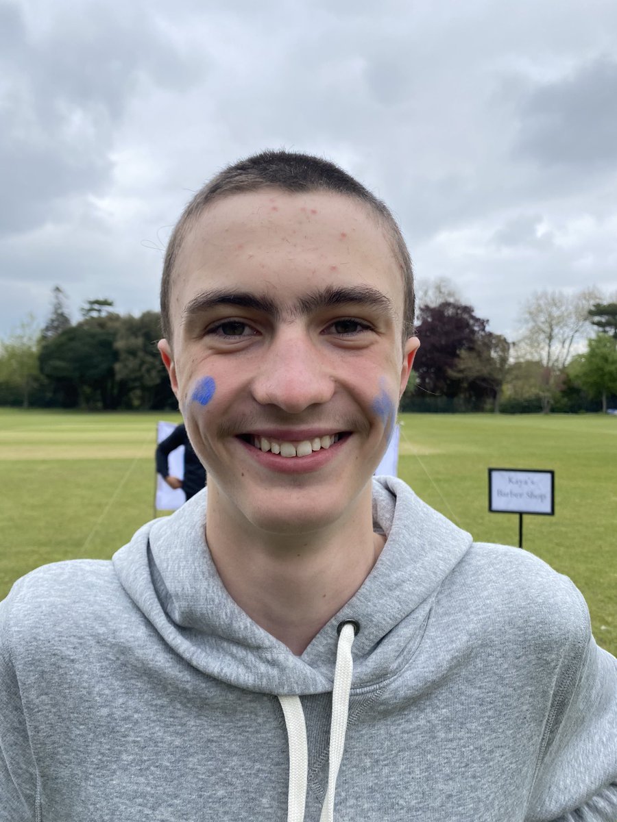 crozer_kellie's tweet photo. Everyday there are so many ways my son makes me proud of him and the man he is becoming. Today, along with his form tutor, he had his #lockdownlocks shaved off for @WaterAidUK charity. 👏🏻👏🏻👏🏻👏🏻 https://t.co/C41wsyTIDf