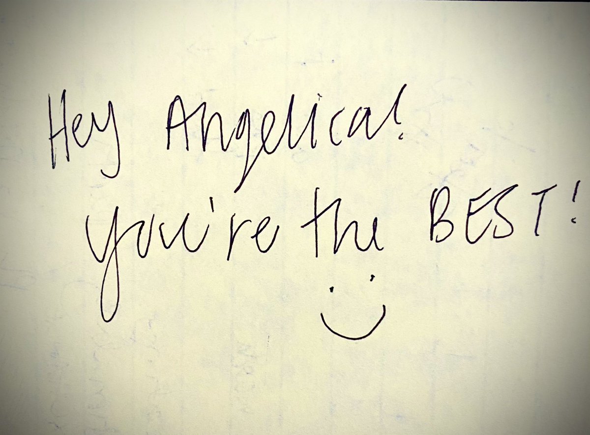 I left my “cheat sheet” after doing Just-in-Time teaching on 6W.  Discovered this written on the back! What a way to end #NursesDay #nurse_appreciating_nurses #NursesWeek2021 <a href="/MountSinaiHeart/">Mount Sinai Fuster Heart Hospital</a>