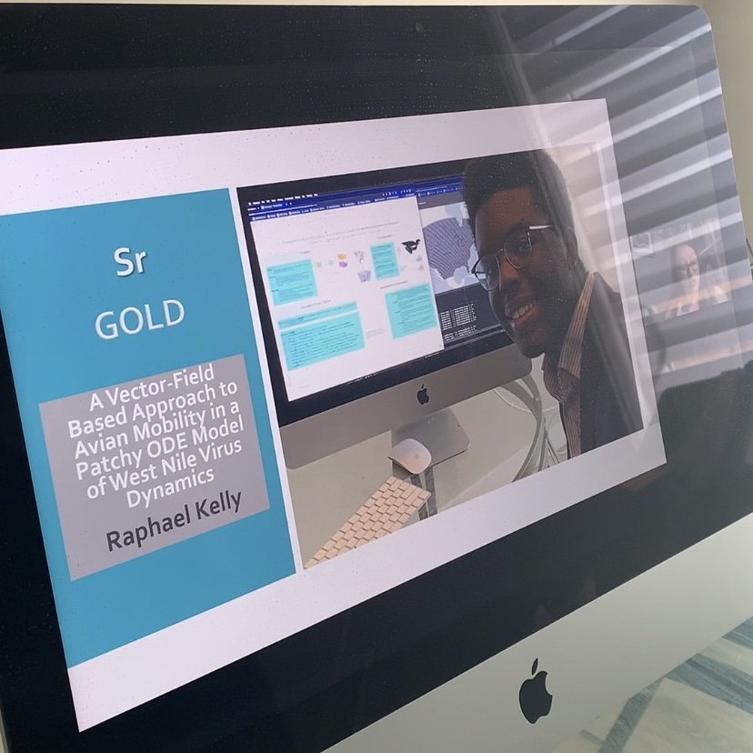 At the Edmonton Regional Science Fair, Raphael won:

The gold award in the senior category

The Mathematical and Statistical Sciences award from the U of A 

and a grand award to be a finalist as part of Team Edmonton at the Canada Wide Science Fair (CWSF) 2021.