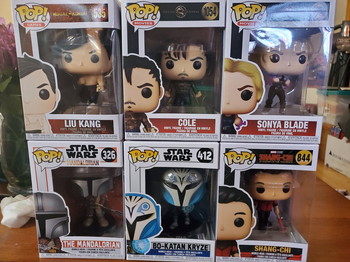 SpideyBoyJ's tweet image. In love with all of them!!!! #FunkoMail #FunkoPop @TheLewisTan @jessica_mcnamee @ludi_lin @SimuLiu @PedroPascal1 @kateesackhoff