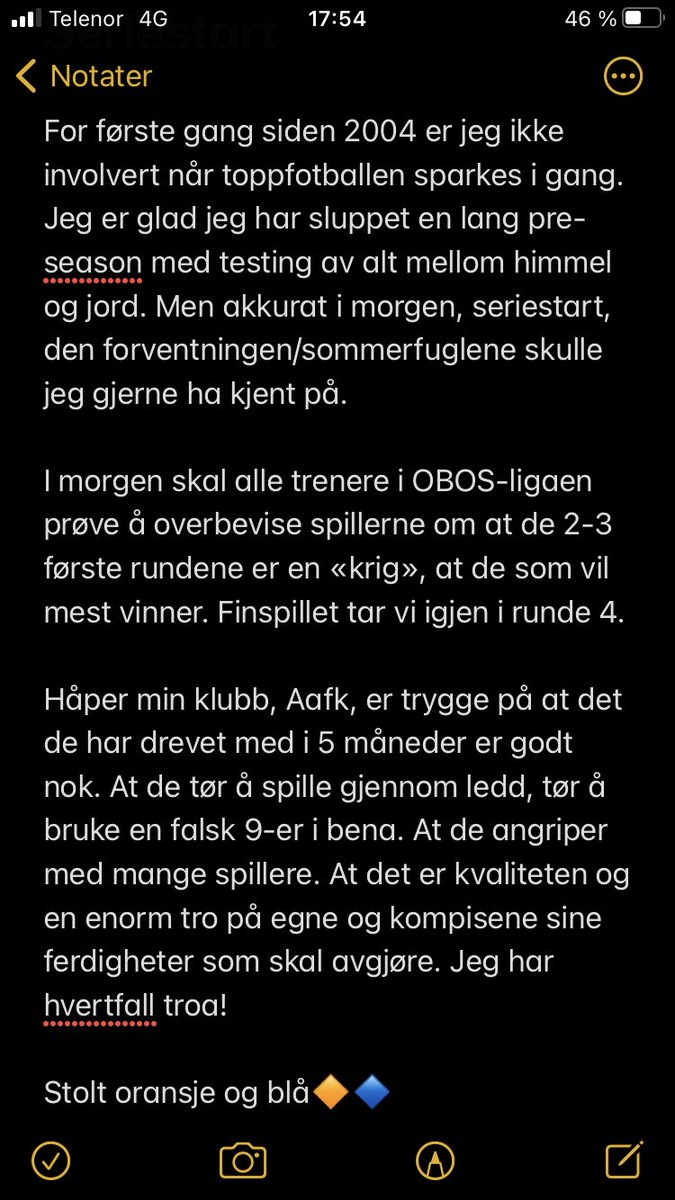 Lykke til i morgen <a href="/AalesundsFK/">Aalesunds Fotballklubb</a>