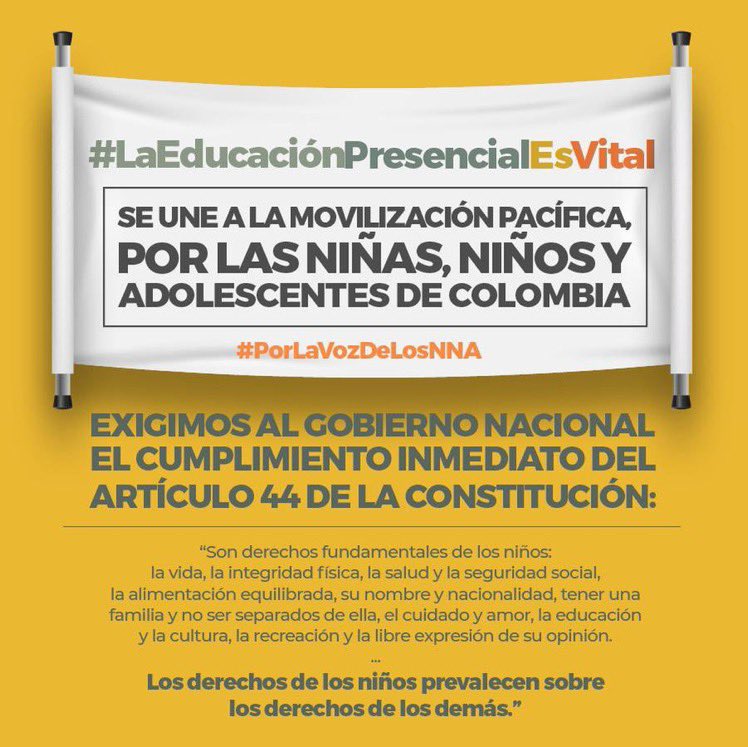 asantosrubino's tweet photo. Miles en la calle reclamando derechos  y los niños encerrados sin que nadie les reclame el más importante: el derecho a la educación.
#LaEducacionPresencialEsVital https://t.co/rmH0h4JSw1