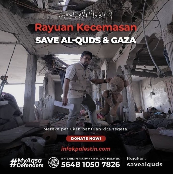 Cinta malaysia persatuan gaza Save Al