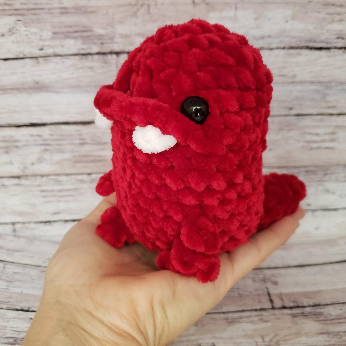 ValysL's tweet image. Excited to share the latest addition to my #etsy shop: T-Rex Crochet Plush  etsy.me/3uTN7Lm

#DIY #ad #adoptme #interiordesign