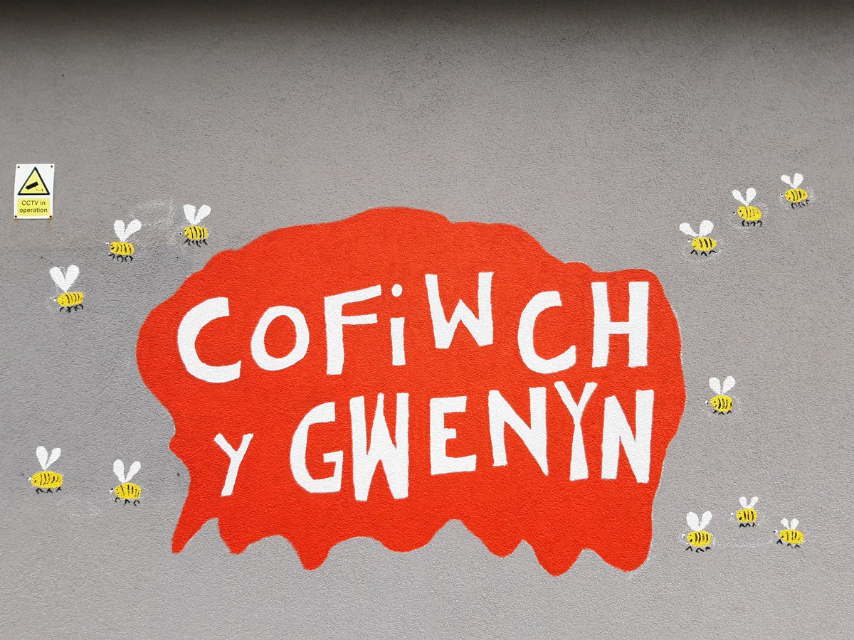 Mae #gwenyn yn wych. Gewn ni helpu pawb deall pam ar #Diwrnodygwenyn
Bees are so Brilliant let's help our children understand why on May 20th
<a href="/lolfa/">marion</a> <a href="/_OLW_/">DysguAwyrAgoredCymru/OutdoorLearningWales</a>
 #WorldBeeDay #savethebees #bees #justbeecause