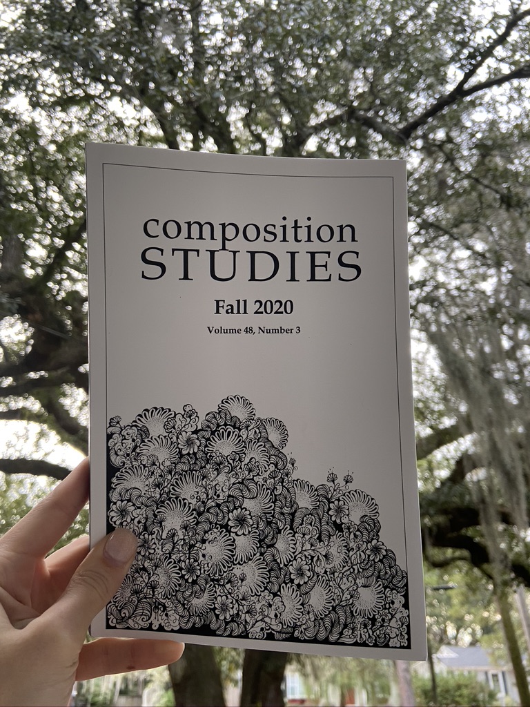 CompStudiesJrnl's tweet photo. Love the cover art of #CompStudies Fall 2020 issue? Yeah, us too! This impeccable design is by Dr. Talitha May, and we'd like to take a moment to appreciate her beautiful work before we welcome in a new issue. Connect with her here: https://t.co/M8yXhv3XTf https://t.co/AAnsryvSnr