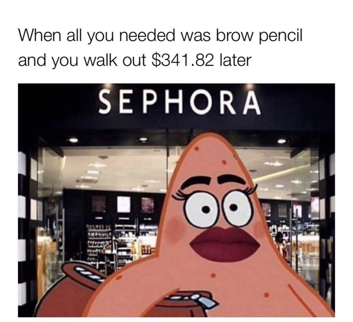 IAmReaDavis2's tweet photo. @itsjadad Lastly, Sephora is the devil. I be needing 1-2 things and leave out with 2-4 more. https://t.co/kJTO1dDvLP