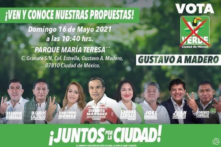 DianaGomezGAM's tweet photo. Acompáñanos
Estaremos muy complacidos de poder compartir y escuchar abiertamente tu sentir, tus necesidades y poder lograr los cambios que se han vuelto ya una necesidad básica en nuestra querida GAM.
@Excelsior @ElBigDataMx
#noprometomecomprometo
#juntosconDianaGomez
#VotaVerde https://t.co/wYP2K20H94