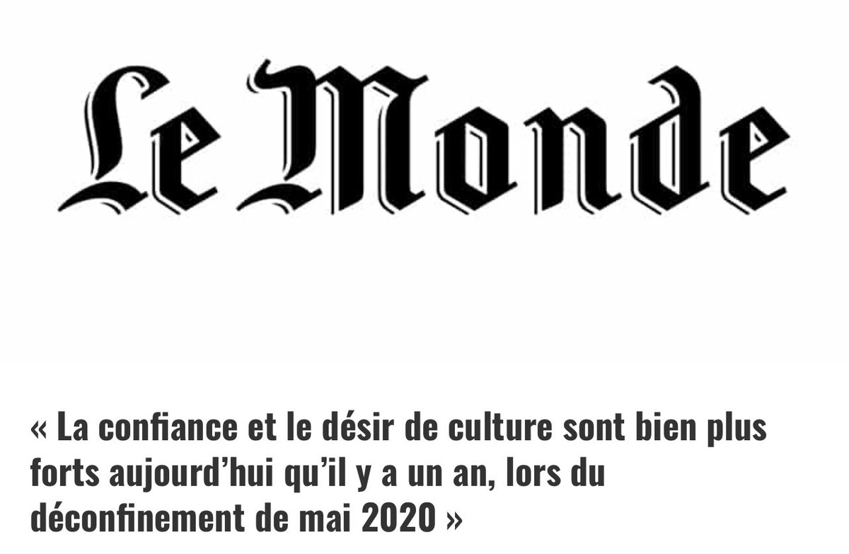 foudartblog's tweet photo. @lemondefr Quand pensez-vous ? ยท
#culture #cultures #culturel #art #culturekings #cultureshock #cultureday #culturepartout #cultureendanger #culturenoculture #theatre #marionnette #hapening #performance https://t.co/6xmlxJd1VJ
