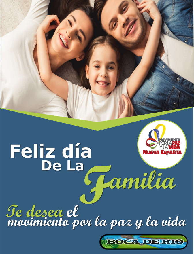 GbmpRio's tweet photo. El valor de la familia no se compara a ningún bien material, riquezas o placeres, Feliz día. 
#MuralesBicentenarios #15Mayo @vargas_mimou @NicolasMaduro @DanteRivasQ @FunMovPazYVida1 https://t.co/93nHLQ2utx