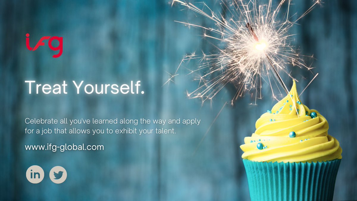 IFG_Chicago's tweet photo. Before you head into the weekend, treat yourself to a new possibility; the outcome could be pretty sweet.

Apply for project opportunities: https://t.co/PCYgytj7yv
Apply for direct hire roles: https://t.co/C83zePJ2Vn https://t.co/LMnNtlPYPX