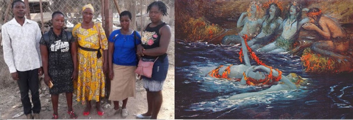 ZIMBABWEAN WOMAN HELD CAPTIVE BY MERMAIDS FOR 2 WEEKS 🧜‍♀️
Oct 2019

While bathing in a river, Melody was whisked away by a paranormal whirlwind in to a nearby cave.

Melody claims she lived underwater with Mermaids for 2 weeks until a Prophet freed her.

zwnews.com/chivhu-zimbabw…