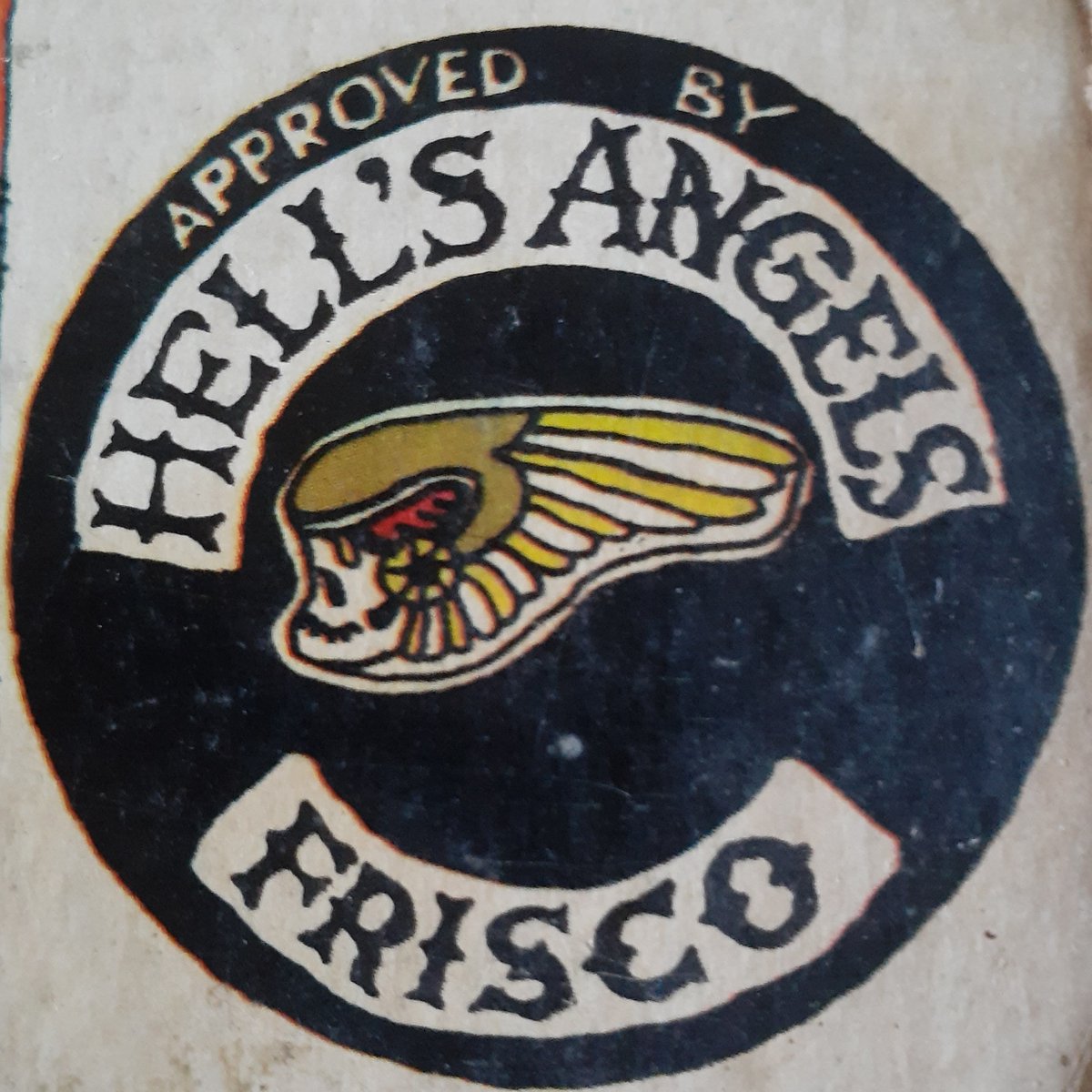 hELL'S ANGELS APPROVED CHEAP THRILLS ALBUM LOGO ART JANIS BIG BROTHER  #hellsangeles #janisjoplin #vintagevinyl #sanfrancisco #cheapthrills #1960s  #neocurio, image size:1200x1200