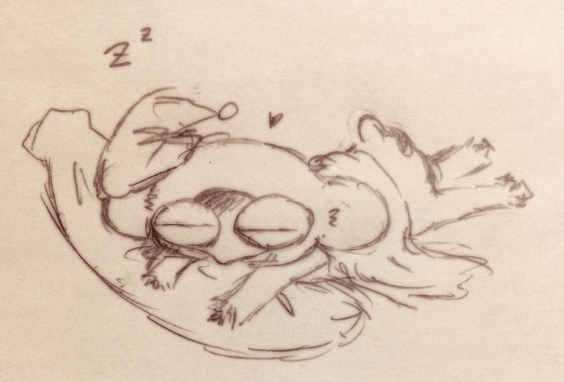 久々……｜ω･)
最近PCさんがウンともスンともいわなくなって、
PC無し生活をおくってます。
iPadちゃんはあるw
デジタルでは絵が描けないのでもっぱらシャーペンでアナログ落書きする日々です(´・∀・｀)