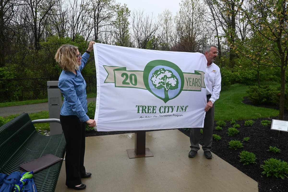 We're proud that Zionsville has been named a Tree City USA for 20 years. You'll soon see our unique '20 Years' signs around town. Zionsville is well-known for its tree-lined streets and we intend to preserve that #WeLoveTrees #TreeCityUSA