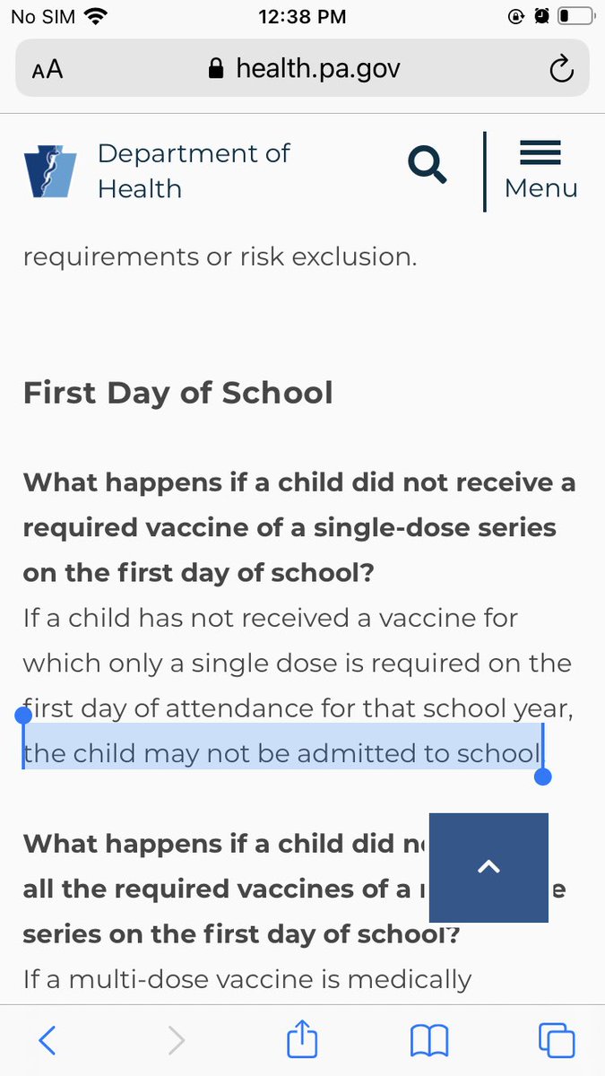 I understand why people don’t want to get vaccinated, but you can’t say it’s unethical to require the vaccine to go places. This has been a factor in life for a long time, do people not realize it’s REQUIRED to get vaccines to go to school?