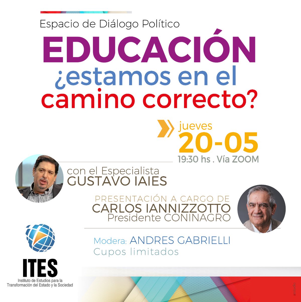 El próximo jueves 20 de Mayo a las 19:30 hs charlamos con @Iannizzotto_C <a href="/geducativa_arg/">Gustavo Iaies</a> y <a href="/AndresGabrielli/">Andrés H. Gabrielli</a> sobre EDUCACION <a href="/fcontemporanea/">Fundación Contemporánea</a> <a href="/aconcordiaorg/">Concordia</a> 
INSCRIBITE 👇👇👇

forms.gle/ikUKkQ2ZZmi5gm…