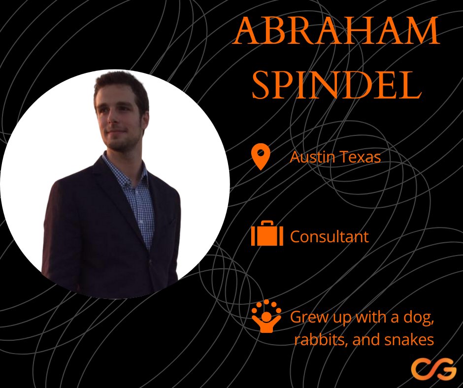 Cyber_Group's tweet photo. 🎉Meet new hire, Abraham Spindel🎉

Born and raised in Austin, Texas. Fun fact: he's slowly working through the whole menu at his favorite taco place. When he's not working you can find Abraham cooking and making candles. Welcome, Abraham we're excited to have you on our team! https://t.co/Iw4e2eCXg5