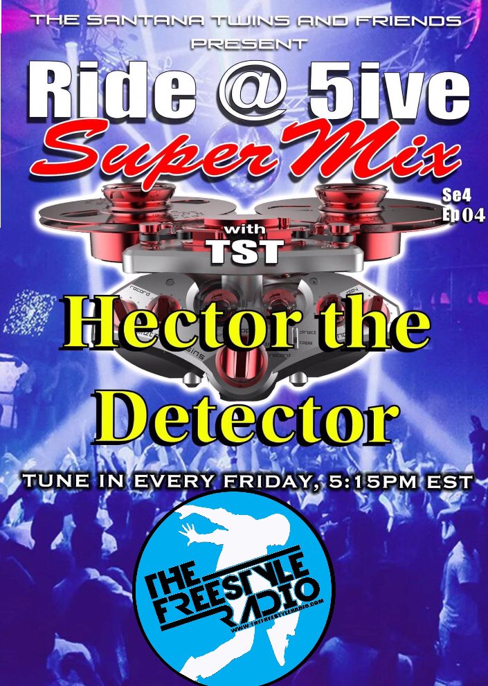 velotta_nelly's tweet image. TUNE IN TO THE RIDE @5IVE SUPER MIX WITH TST AND FRIENDS 
GUEST DJ HECTOR THE DETECTOR ...LETS DO THIS 5:15PM EST.
@THE FREESTYLE RADIO APP YOUR #1SOURCE 
DOWNLOAD OUR APP 👇🏻SUPPORT....SUPPORT 

play.google.com/store/apps/det…

apps.apple.com/us/app/the-fre…