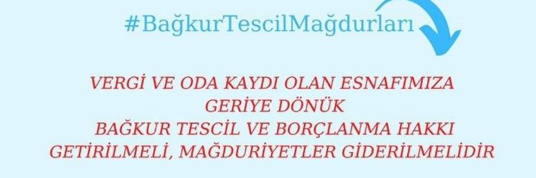 #BagkurTescilMagdurları