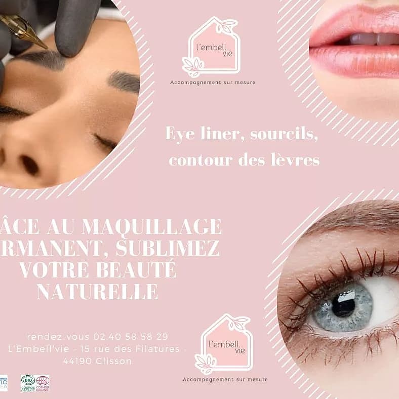 embell_l's tweet photo. 🤩 Tel 02 40 58 58 29 😎
😍Prestations possibles à partir du 19 mai sur rendez vous !!😍 
#dermopigmentation #beauté #naturel #clisson https://t.co/fFPUpuAto6
