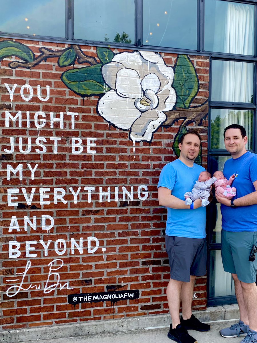 CBrady222's tweet photo. Happy 1 month (and 1 day) to Parker and Quinn! They have now spent more time out of the womb as New Yorkers than Texans. Their hobbies include burping, sky diving, long walks in the stroller and tummy time. #twindad #twins https://t.co/ioOFBRBbCg