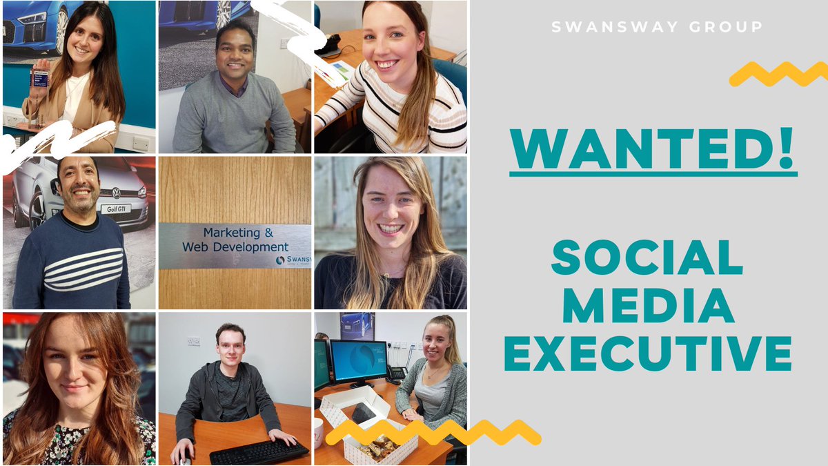 swanswaygroup's tweet photo. Want to be the one writing this post? Apply to join our team today #SocialMediaJob #SocialMediaExec #MarketingJobs
Apply now β https://t.co/xxUCm8hOCH https://t.co/rOCQ9pOc6G
