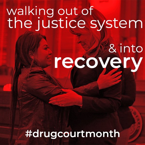 tadcptn's tweet photo. May is #drugcourtmonth and across our great nation communities celebrate over 30 years of doing something different for people with substance use and mental health needs. Tag us with your recovery court events! #recoverycourtswork https://t.co/QcK8oUYVjE