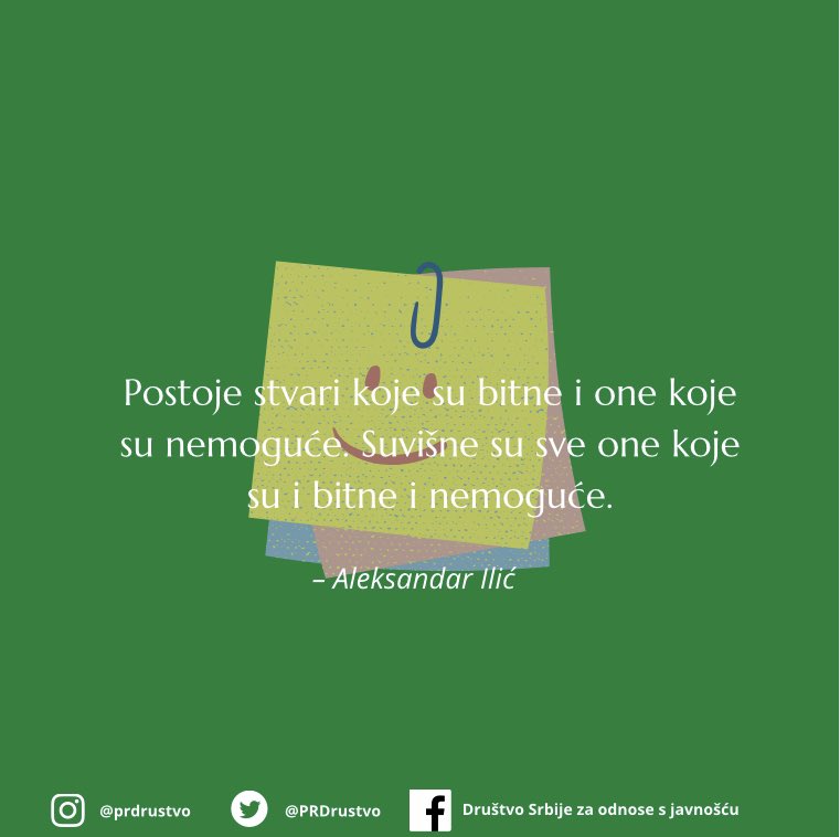 👉 Aleksandar Ilić o bitnim i nemogućim stvarima.
•••••••••••••••••••••••••••••••••••••
#how2pr #komunikacija2021 #dsoj #pr