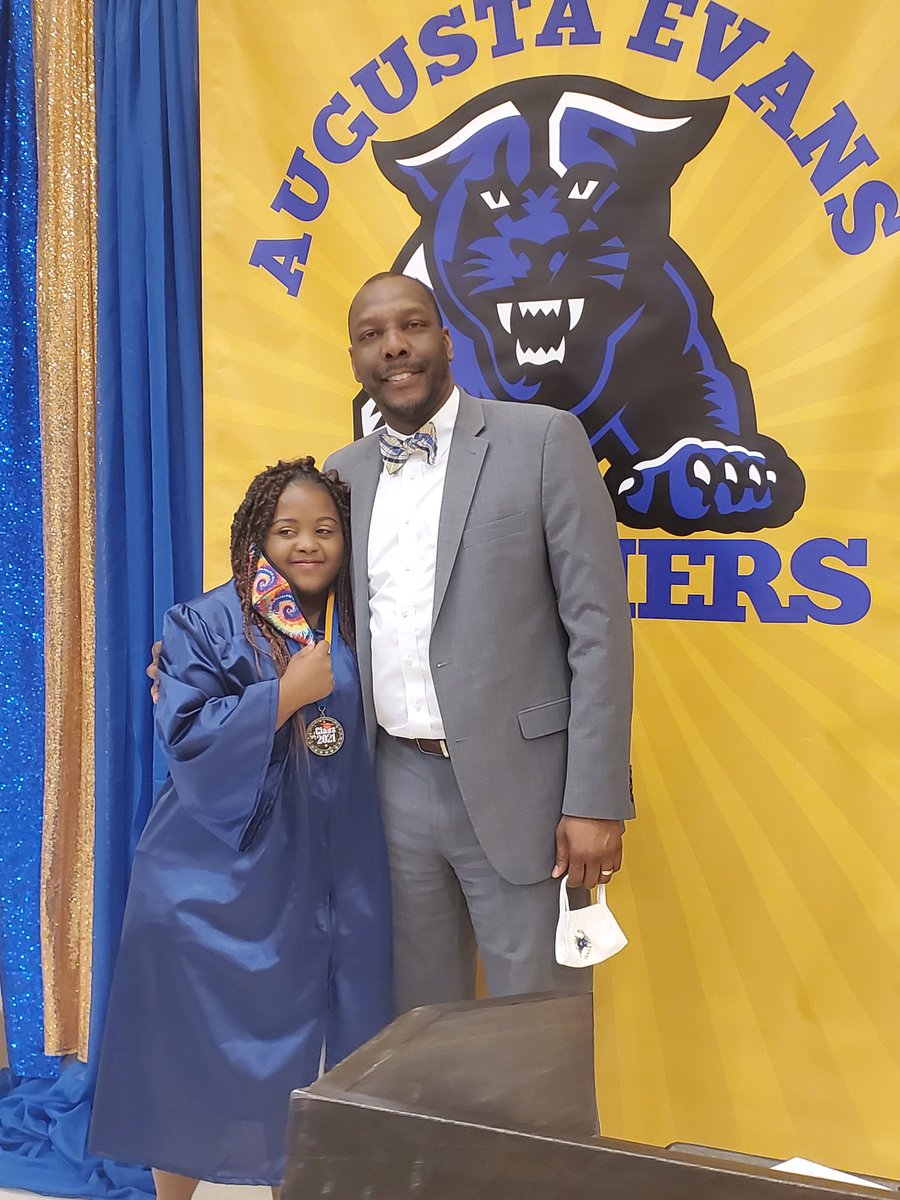 Chresal Threadgill (@threadgillmcpss) on Twitter photo The 2021 MCPSS graduations started today. Congratulations to the <a href="/evans_panthers/">Augusta Evans School</a>! And how could you not take a picture with this precious graduate. The 2021 MCPSS graduations started today. Congratulations to the <a href="/evans_panthers/">Augusta Evans School</a>! And how could you not take a picture with this precious graduate.