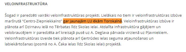 Timurs36584340's tweet photo. @rdsvc @briedisunrepshe Spriežot pēc iepirkuma un kartes raksta sākuma, pie LU veloceliņa nebūs :) https://t.co/hG6dXl5Dmx