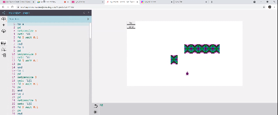 MikeFitz157's tweet image. @coding_lynx is helping to activate, unlock and solidify mathematical concepts and increasing student engagement and creativity. Students excited to share with @ruralchristina Traditional Ways of Knowing @ruthbeatty11 @peterskillen @brendasherry @CanCodeToLearn @renfrewraiders
