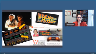 Laura Hillyer's last few words as <a href="/OntarioTLA/">Ontario Trial Lawyers Association</a>  president!  Thank you for your leadership, Laura!  And great Back to the Future reference! #MartyMcFly #DocBrown #strongertogether