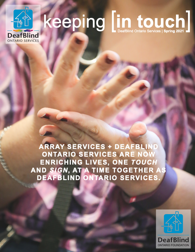 Thank U <a href="/DeafBlindON/">DeafBlind Ontario Services</a> 4 featuring my intervw on our "COVID-19 &amp; Dual Sensory Impairment" research in Canada in ur Spring newsletter -"Keeping [in touch]. Thank U 4 your support for this imp work <a href="/rockssquared/">Roxanna Spruyt Rocks</a> <a href="/kkeyes677/">Karen Keyes</a> @renu_minhas 
Link to newsletter - bit.ly/3vxGvlK