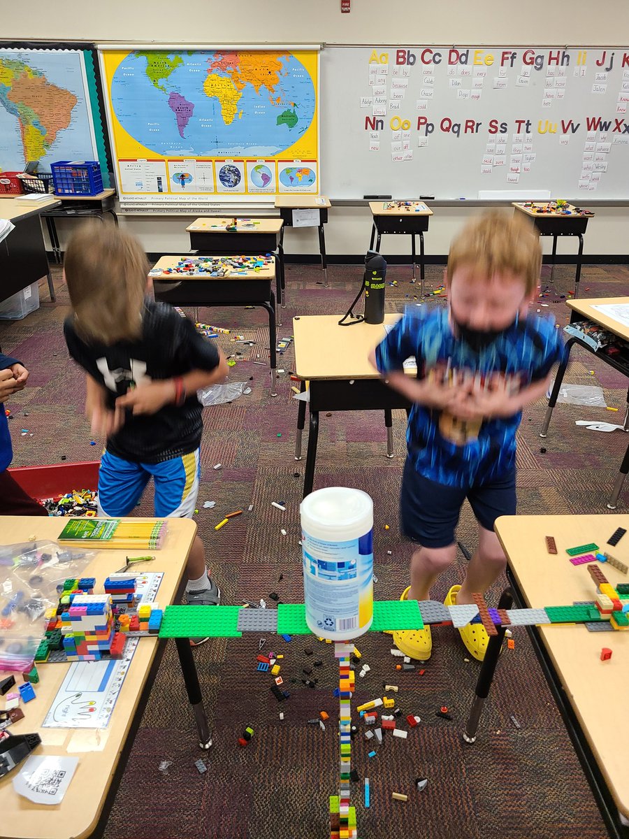 Checkout the before and afters on this reloaded <a href="/LEGO_Group/">LEGO</a> bridge building challenge!

These guys researches really life bridges to find techniques that would work to support their bridge! 

<a href="/ParticipateLrng/">Participate Learning</a> @StallingsES <a href="/UCPSNC/">Union County Public Schools</a> <a href="/arnettwill/">Will Arnett™</a> <a href="/LEGOMastersFOX/">LEGO Masters FOX</a>