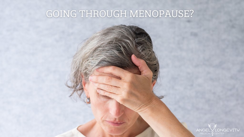 • Hot flashes⁠
• Moodiness⁠
• Depression⁠
• Fatigue,⁠
• Night sweats⁠
⁠
To improve the symptoms of menopause, you can book an appointment with Dr Anju Mathur to explore our treatment with Bio-Identical Hormones. ⁠
