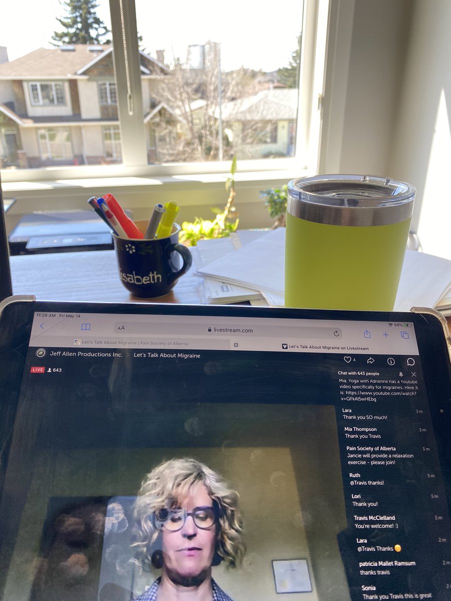 DrAlbino's tweet photo. So excited to have the opportunity to learn about all the latest and greatest to help with #migraine during #LTAM21 from @Alberta_Pain https://t.co/YAiLnmOiO4