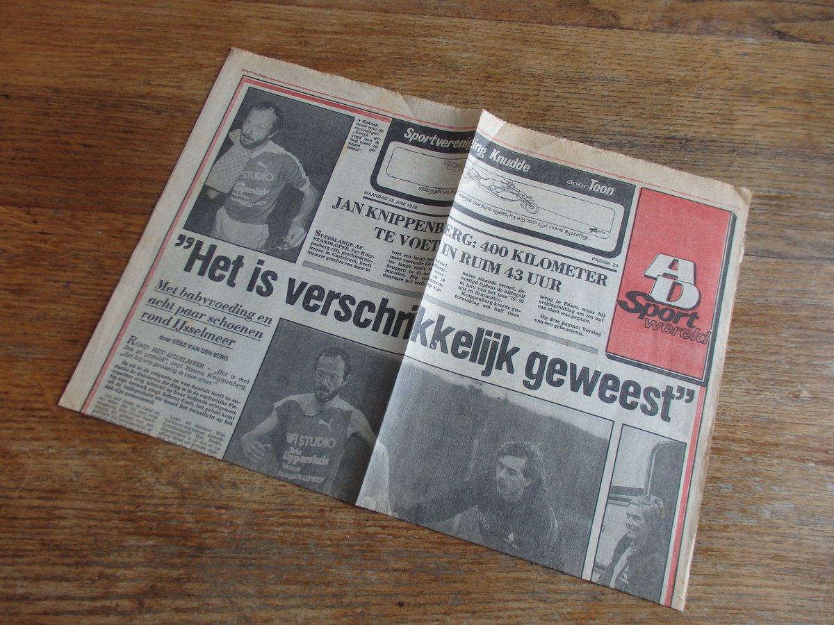 MJKnippenberg's tweet photo. Mooi interview gehad met @aartvaneldik en #Natasha #Floor van @NHNieuws over #loop #Knippenberg #IJsselmeer 1979 400 km 43 uur 30 minuten. Terugluisteren vanaf 50.53 minuten: https://t.co/LqmbclMHpf Jullie ook @DirkJanRoeleven @KroonArjan https://t.co/WUJiGcpbAs
