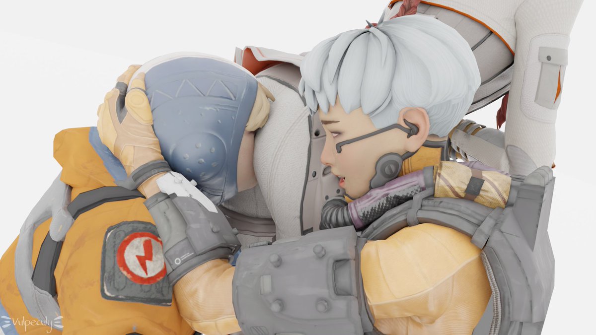 Wattson enjoys some facesitting #ApexLegends #nsfw #rule34 #Loba #Wattson #Valkyrie...