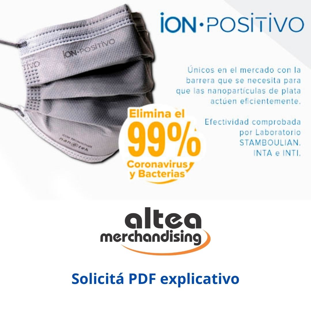 AlteaMCH's tweet photo. Barbijos con nanopartículas de plata que eliminan el 99% de Coronavirus, virus y bacterias. Efectividad comprobada por INTI, INTA y Laboratorio STAMBOULIAN. Sujeción con elástico y ajuste nasal. Consultá cantidad mínima de compra. https://t.co/Iz80yOHKfP