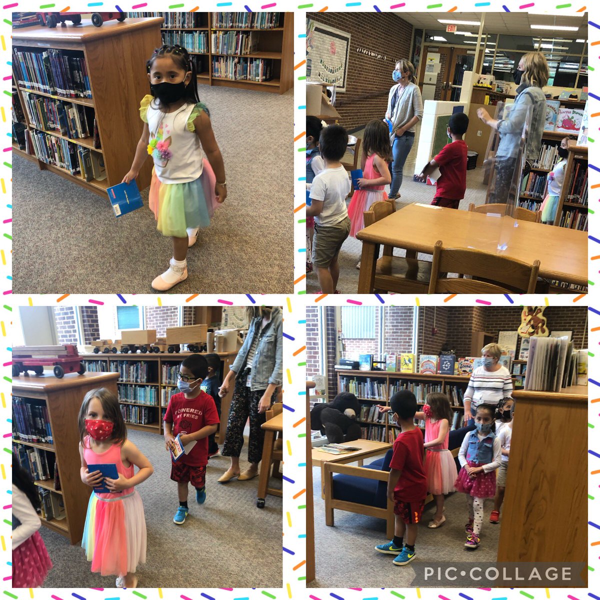 Our pre-k class toured <a href="/Suglibrary/">suglibrary</a> today and even received a free book!