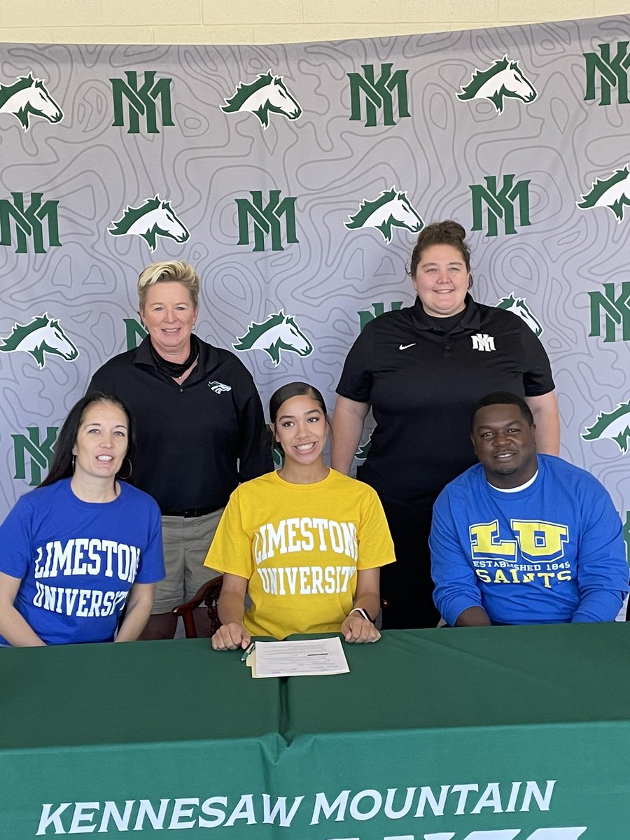 KMHS VG Basketball (@km_ladymustangs) on Twitter photo Congratulations <a href="/_MadiClark2/">Madi Clark •</a> on signing with Limestone! Great things are ahead for you!
<a href="/KMHSathletics/">Kennesaw Mtn.</a> Congratulations <a href="/_MadiClark2/">Madi Clark •</a> on signing with Limestone! Great things are ahead for you!
<a href="/KMHSathletics/">Kennesaw Mtn.</a>