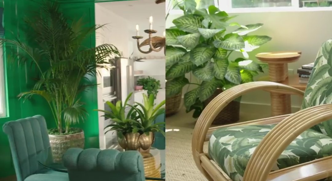 lillabrie's tweet photo. Okey but why does Cara and poppy delevine's house look like they told extreme home makeover crew their favorite fruit is banana https://t.co/W2aX6WQhai