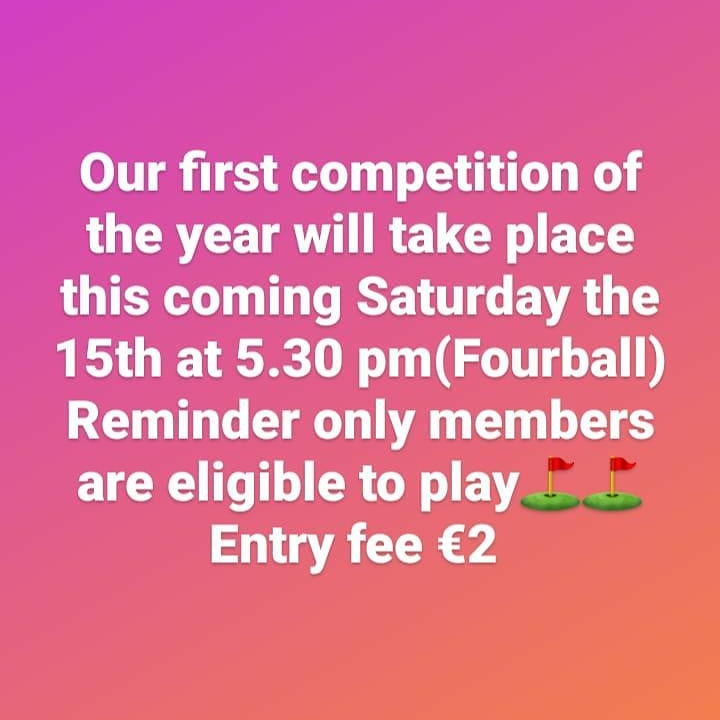 Newmarket Pitch and Putt (@newmarketpp) on Twitter photo 