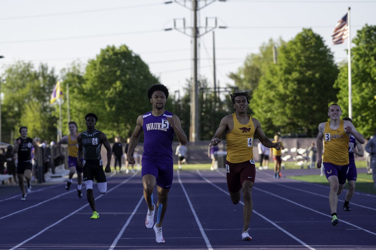 Congratulations to <a href="/WaukeeBoysTrack/">Waukee Boys Track & Field</a> and <a href="/WHS_Girls_TF/">Waukee Girls T&F</a> teams yesterday as they both won District/Regionals and are now off to State. Here are some pictures I shot from yesterday with a link to the rest.
link.shutterfly.com/dJQOI262fgb
