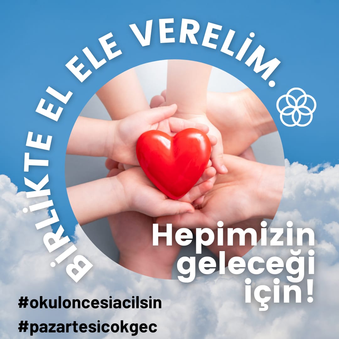 beykentyasampa1's tweet photo. Anaokulları belirsizliklerden kurtulmalı ve açık kalmalıdır.Çalışan velilerimiz okul öncesinin açık olmasını istiyor. Çocuklarımızın daha fazla eğitimden mahrum kalmasına izin vermeyelim. 

#pazartesicokgec
#okuloncesiacilsin
#onceegitimoncecocuk

@RTErdogan
@ziyaselcuk https://t.co/y1J7BAu3Xr