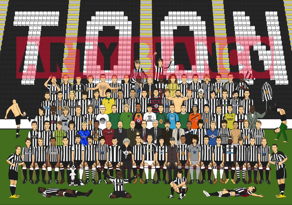 ArtyBianco's tweet photo. It’s ON SALE! NOW! (500+ hours work - 105 #NUFC #TOON #NEWCASTLEUNITED Legends - 4 Months work!) Get it here now: 👇🏼https://t.co/pxQmwei5On
Please Retweet! Share it on your groups etc (and remember to buy for you and your mates to save on postage!). #HWTL 😂👊🏼👍🏼 https://t.co/7rknvIulwF