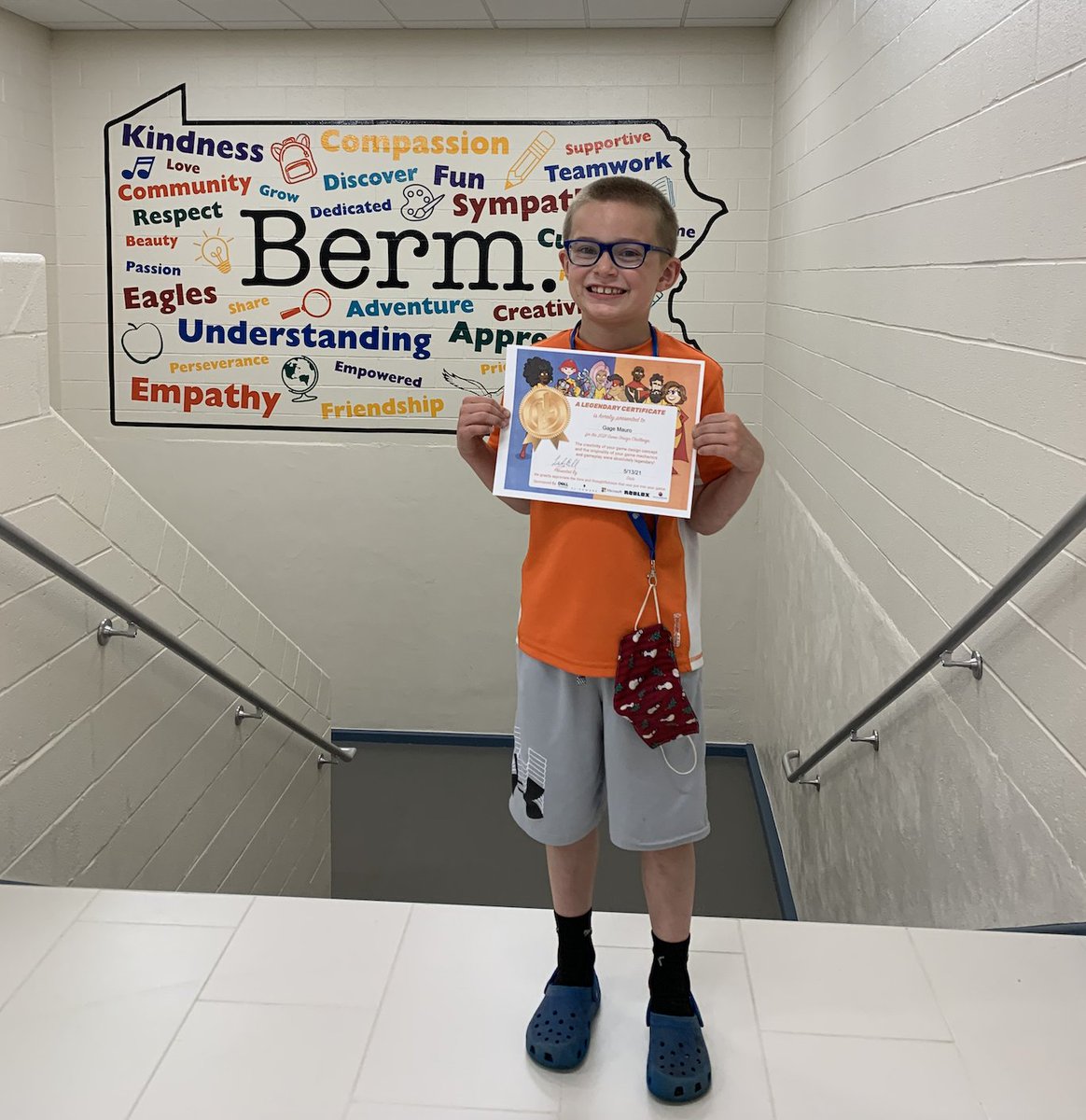 BSES_Eagles's tweet photo. This 2nd grader from @BarricksBunch  won Grand Prize in the @legendlearning @igda @DellTech Advancing Sustainability Game Design Challenge!  Players of his game use math to replant a forest and make our world a more sustainable place to live.  We are so proud of you buddy! https://t.co/ZEXwfn0stT